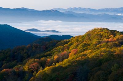 Mountains in Tennessee near Johnson City Mountains in Tennessee near Johnson City