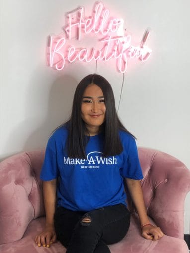 Wish Kid Briana has her wish granted.