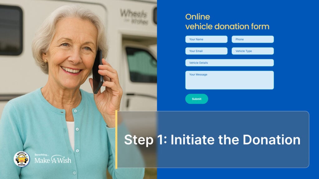 Step 1: Initiate the Donation