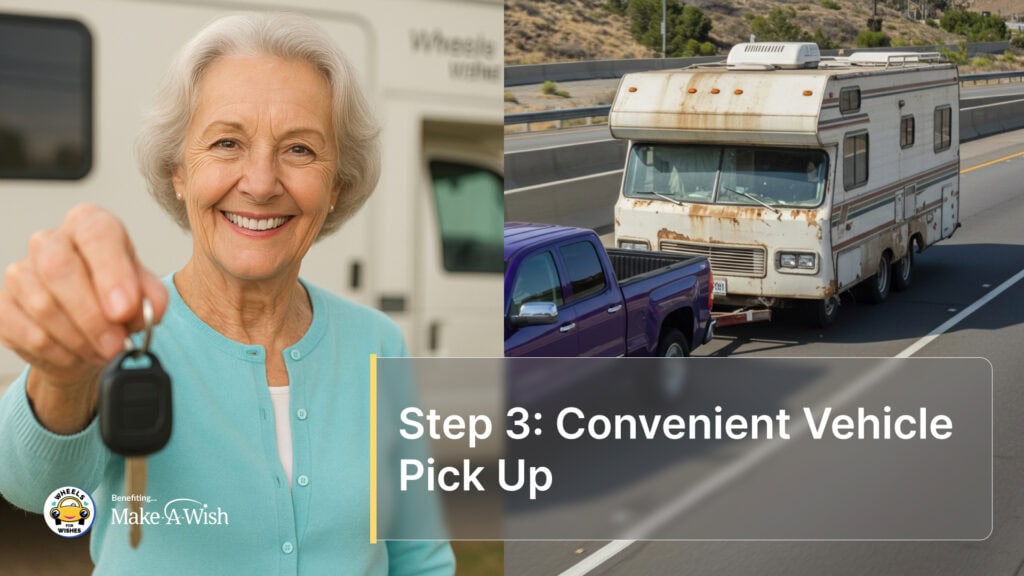 Step 3: Convenient Vehicle Pick Up