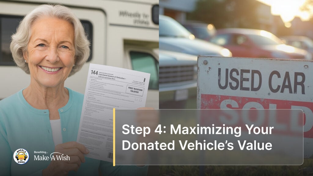 Step 4: Maximizing Your Donated Vehicle’s Value