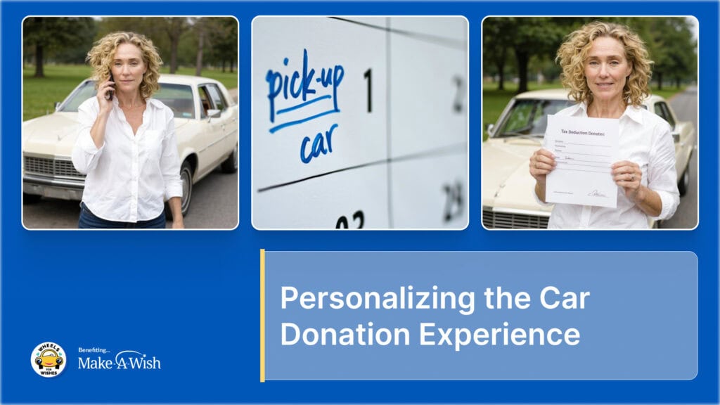 Personalizing the Car Donation Experience