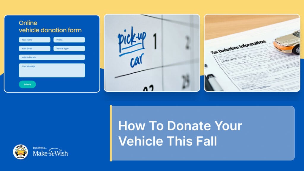 How To Donate Your Vehicle This Fall