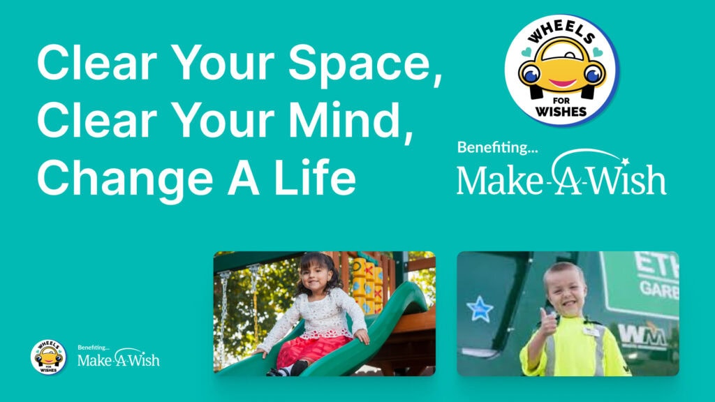 Clear Your Space, Clear Your Mind, Change A Life
