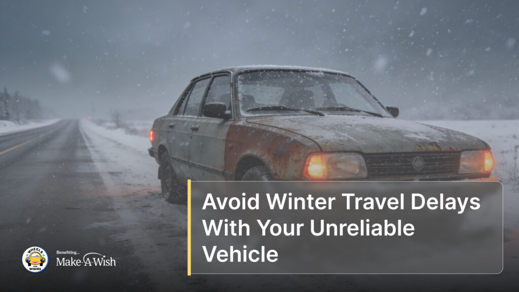 Avoid Winter Travel Delays With Your Unreliable Vehicle