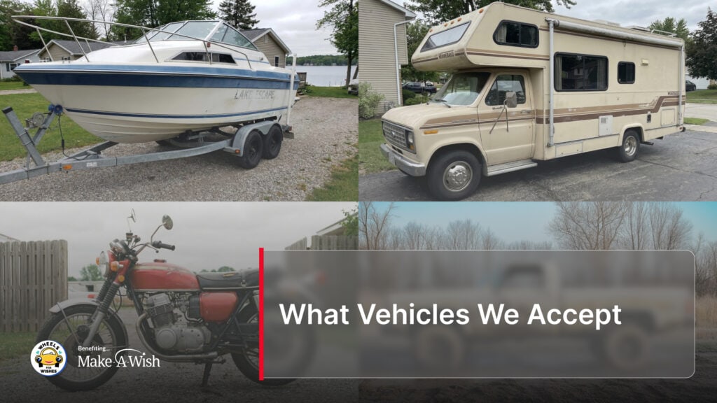 What Vehicles We Accept