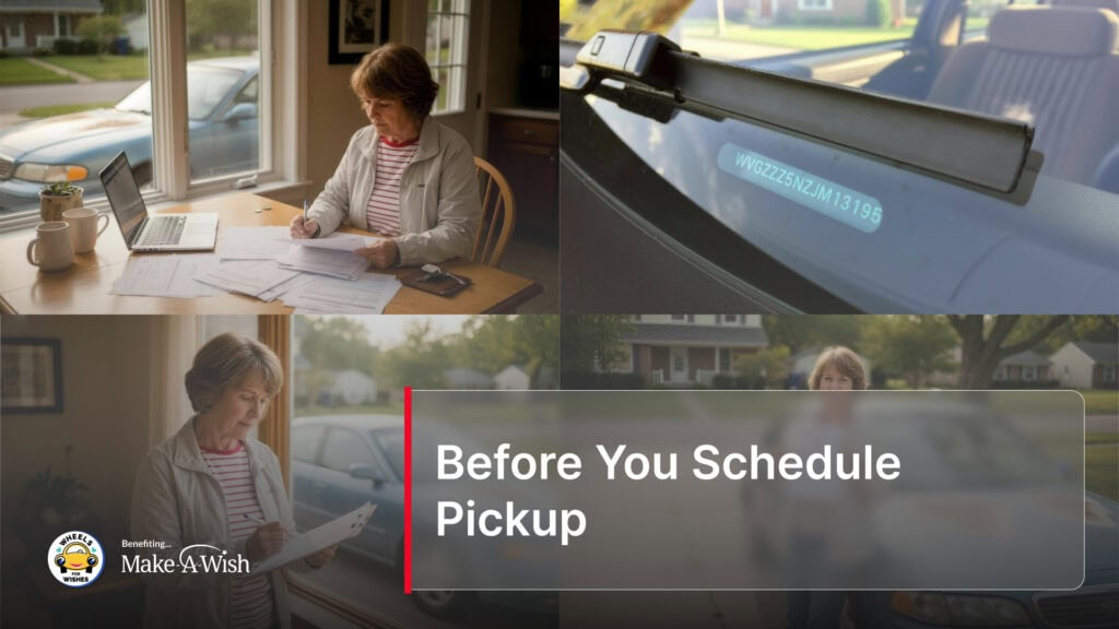 Before You Schedule Pickup