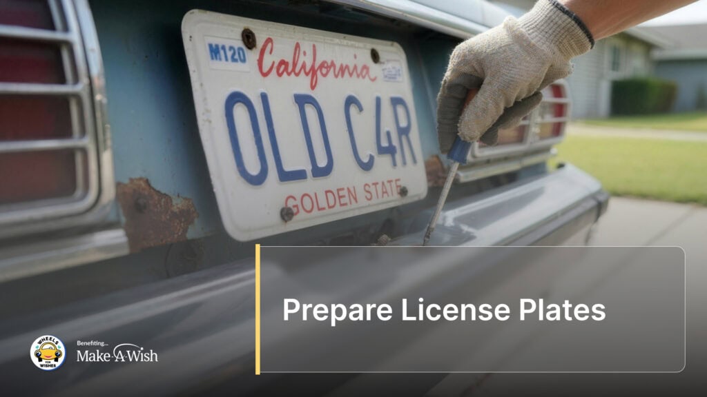 Prepare License Plates