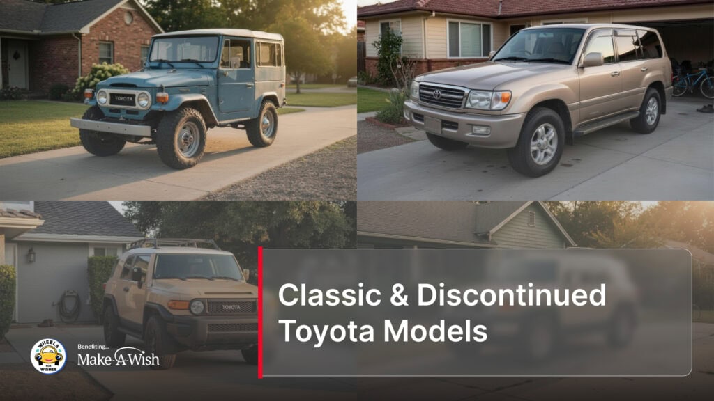 Classic & Discontinued Toyota Models