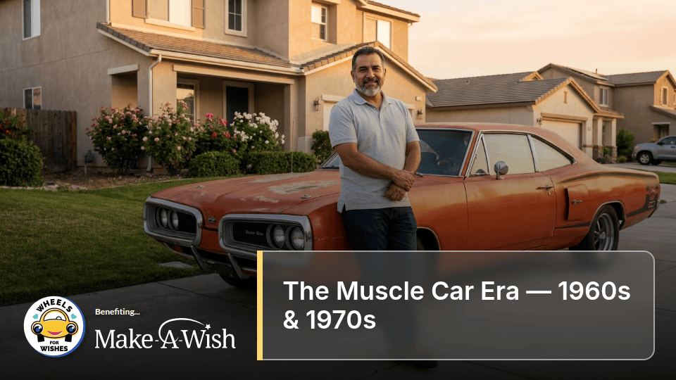The Muscle Car Era — 1960s & 1970s